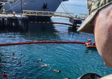 8th Special Troops Battalion Soldiers Conduct Drown Proof Exercise