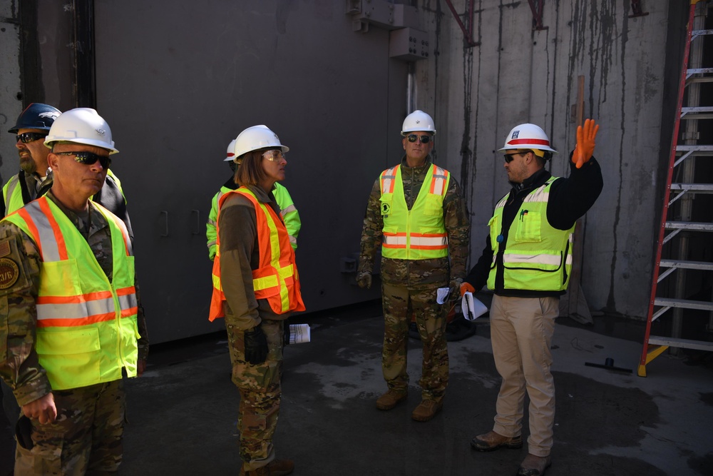 Air Force Global Strike Command Tours the F.E. Warren Weapons Generation Facility