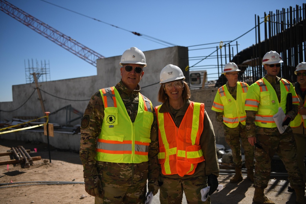 Air Force Global Strike Command Tours the F.E. Warren Weapons Generation Facility