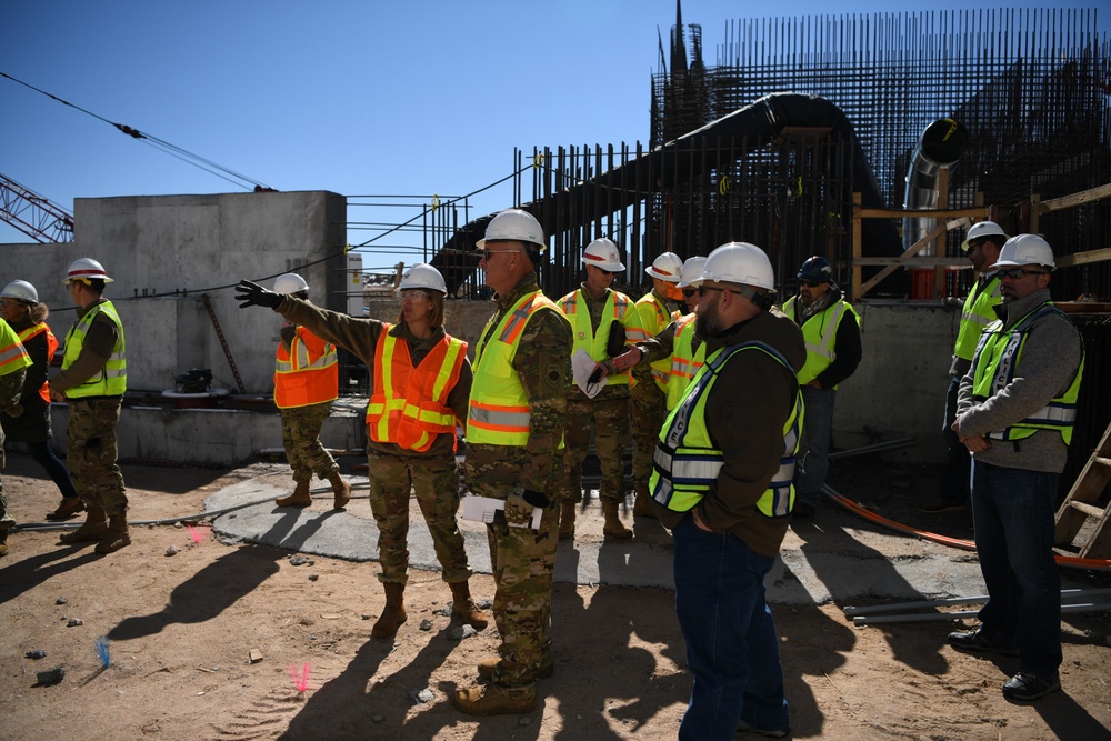 Air Force Global Strike Command Tours the F.E. Warren Weapons Generation Facility