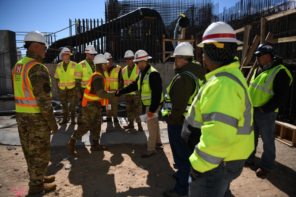 Air Force Global Strike Command Tours the F.E. Warren Weapons Generation Facility