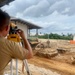 US Navy Seabees assigned to NMCB-5 support the PNG Defence Force