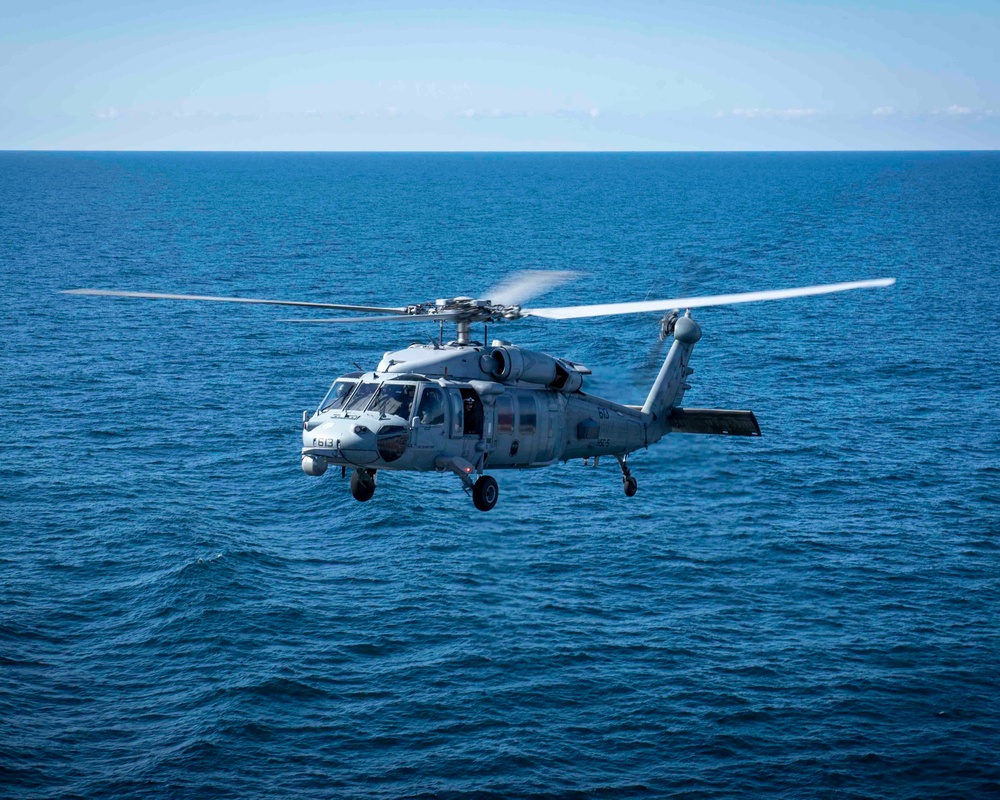 MH-60S Prepares to Land