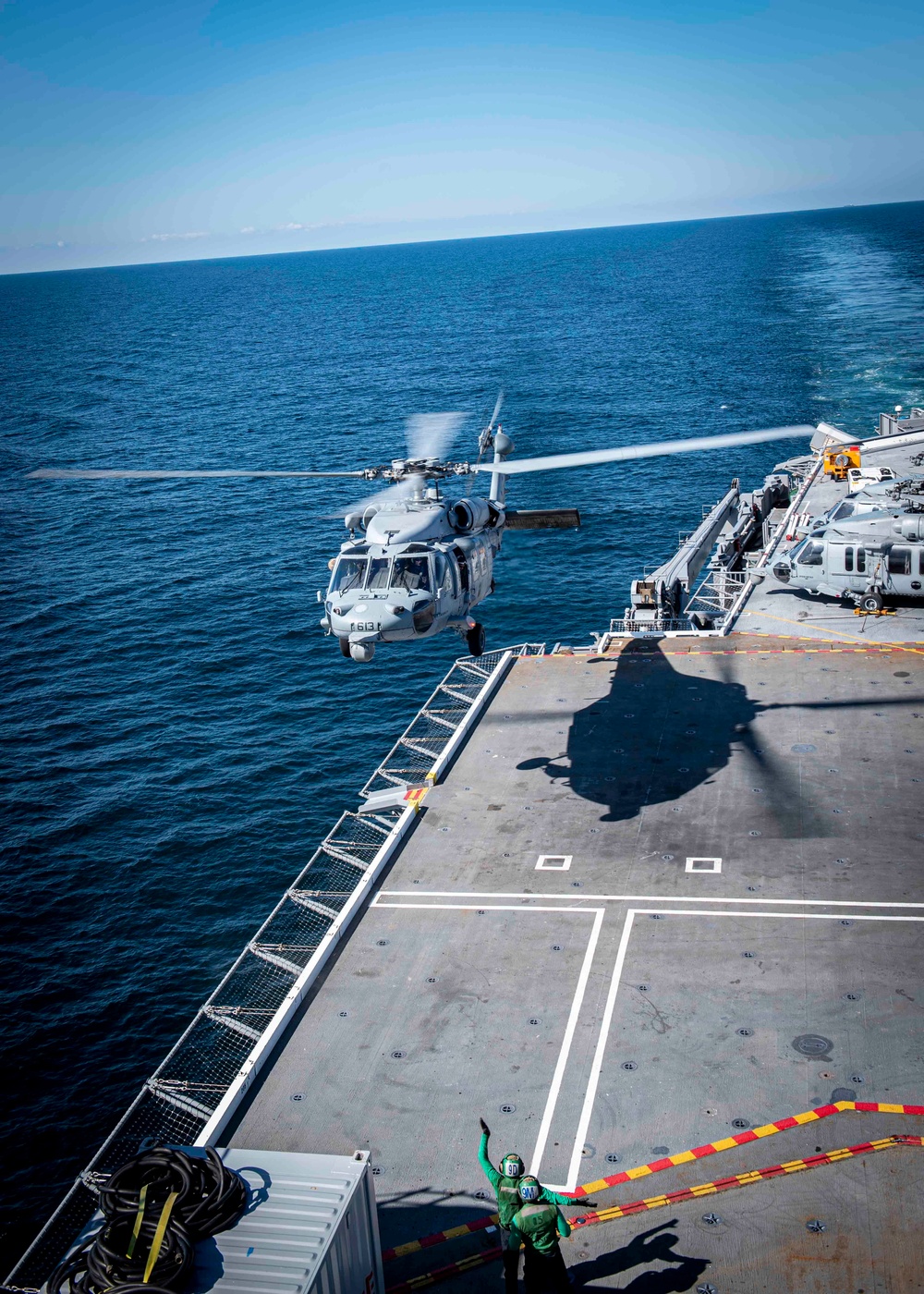 MH-60S Prepares to Land