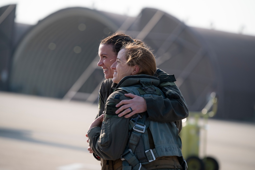 Osan's First Ever All-Female formation flight