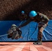 Indian and U.S. Army troops share rappel techniques during Yudh Abhyas 21