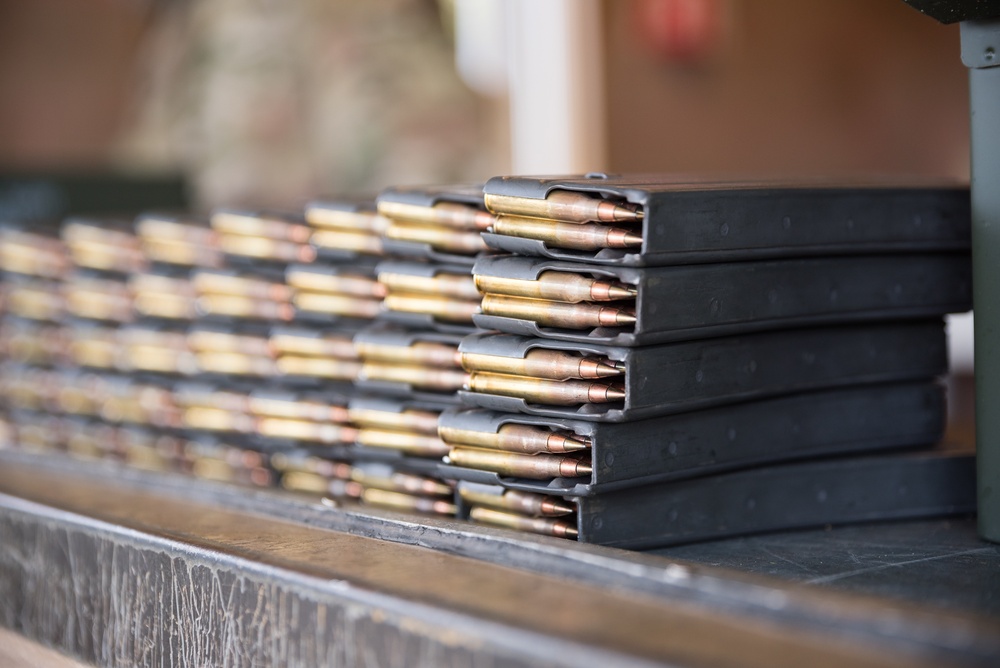 Magazines of ammunition 