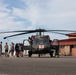 Soldiers from the 3rd Combat Aviation Brigade participate in the St. Andrew’s Career Exploration Day.