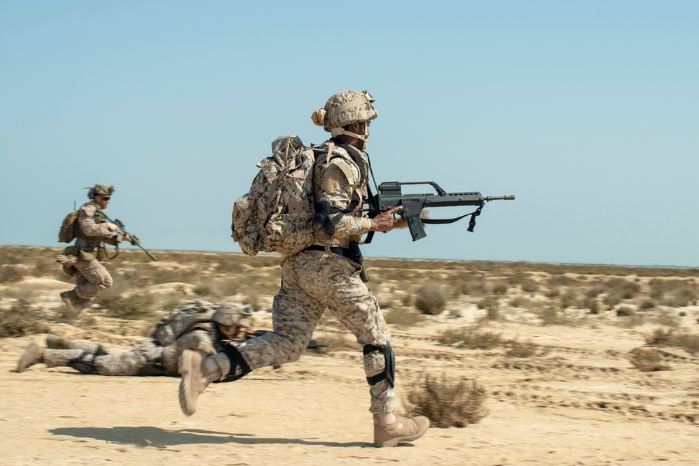 11th MEU, RSNF conduct exercise Indigo Defender in Saudi Arabia