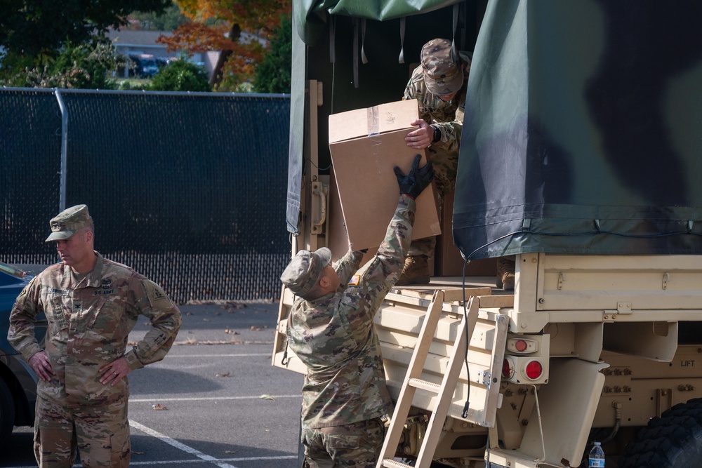Connecticut National Guard assists DEA on National Drug Take Back Day