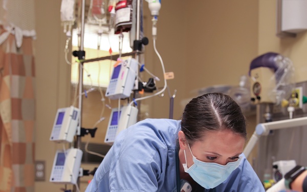 Sailors shadow at Central Washington Hospital