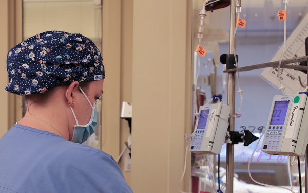 Sailors shadow at Central Washington Hospital