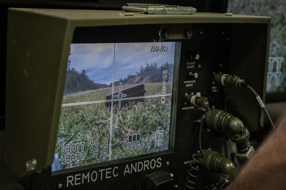 1st SOCES EOD Technicians Simulate IED Scenario