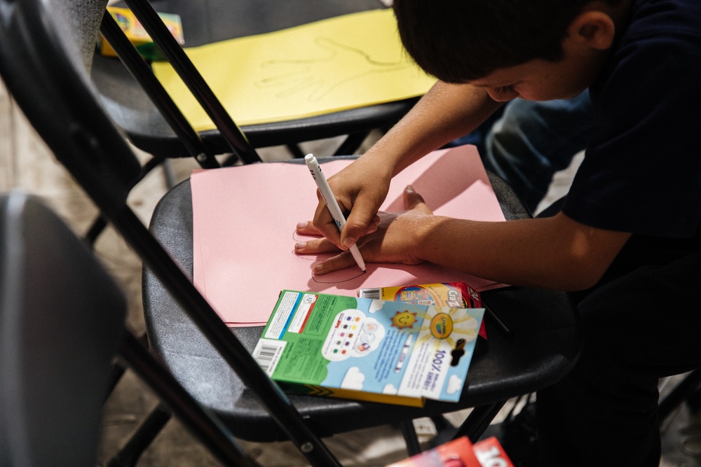 Children Arts and Craft Activates at Fort Pickett