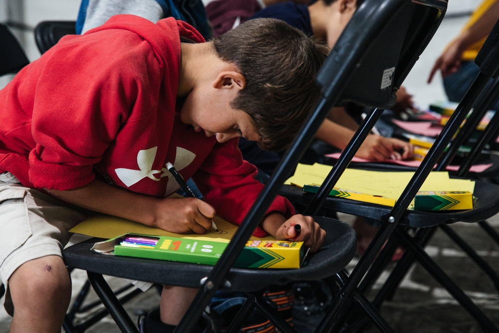 Children Arts and Craft Activates at Fort Pickett