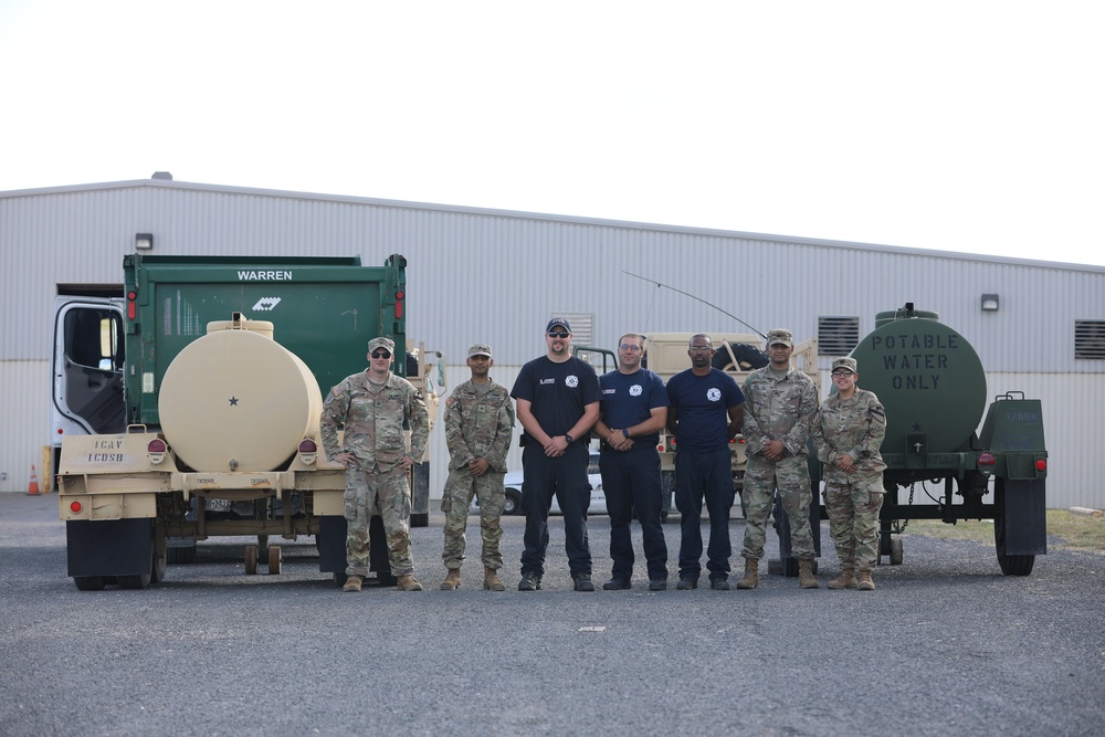 1st Cavalry Division Sustainment Brigade Troopers team with the City of Killeen Fire Department