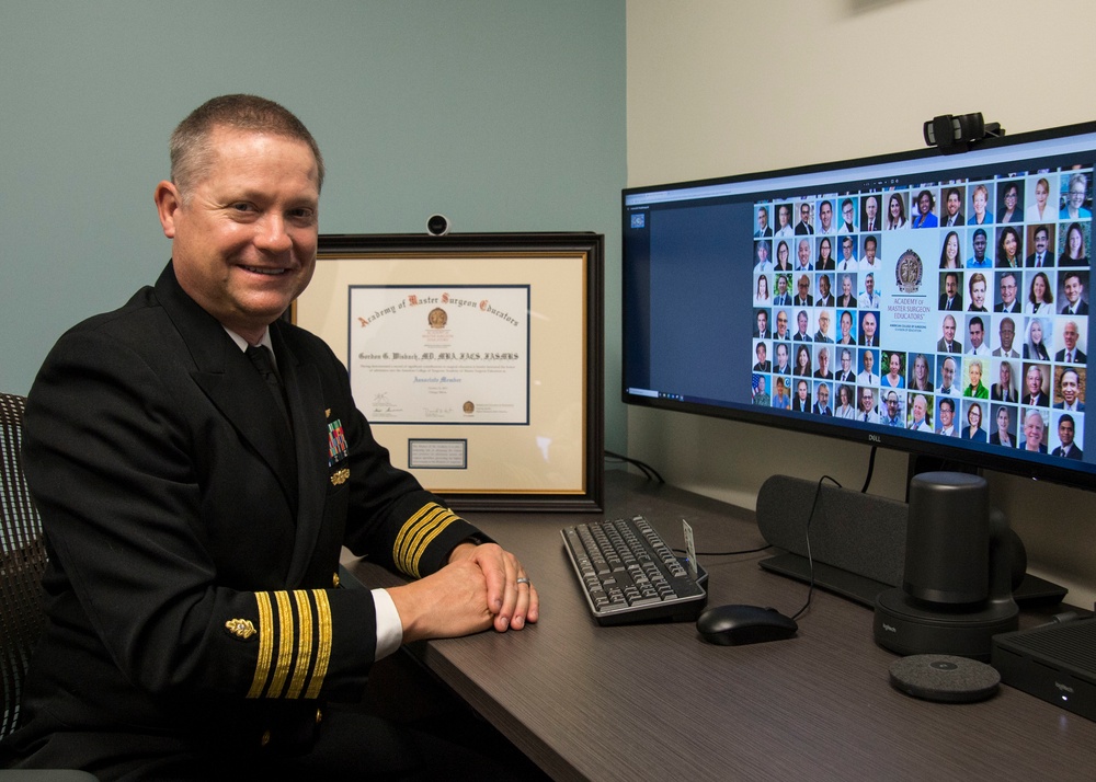 Environmental Portrait of Capt. Gordon Wisbach