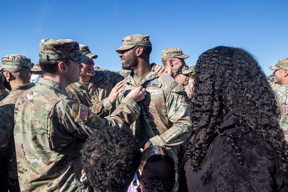 Battle buddies and families