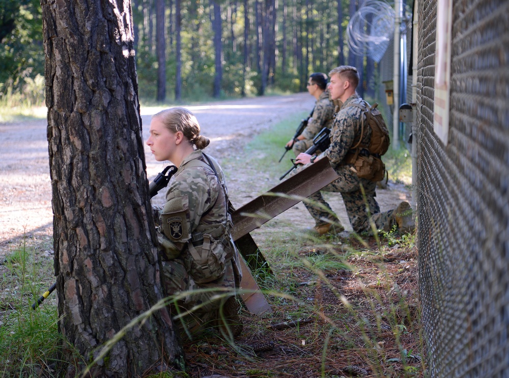 Students Tested During White Knight Exercise