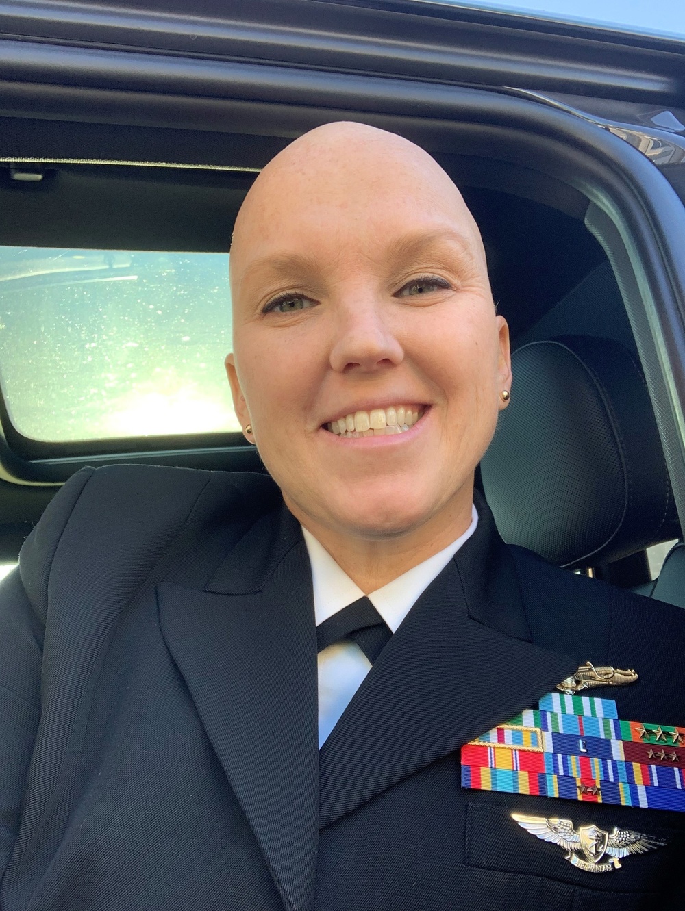 Naval Oceanography Officer Battles Breast Cancer While Active-Duty