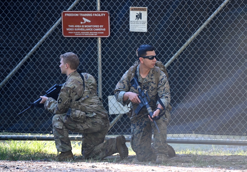 Students Tested During White Knight Exercise