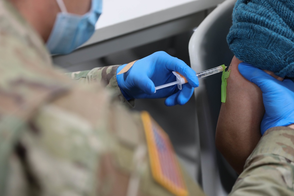 Task Force McCoy Hosts Second Mass Vaccination Event