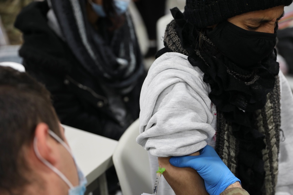 Task Force McCoy Hosts Second Mass Vaccination Event
