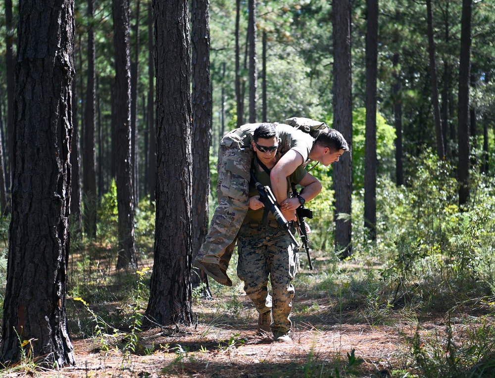Students Tested During White Knight Exercise