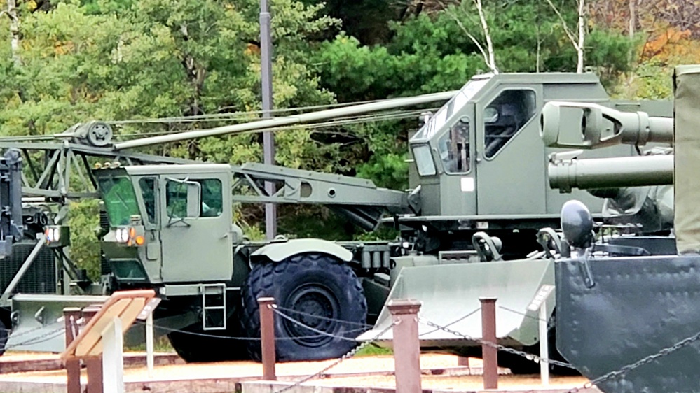 Fall 2021 scenes at Fort McCoy's Equipment Park