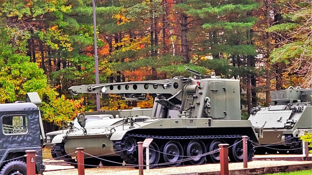 Fall 2021 scenes at Fort McCoy's Equipment Park