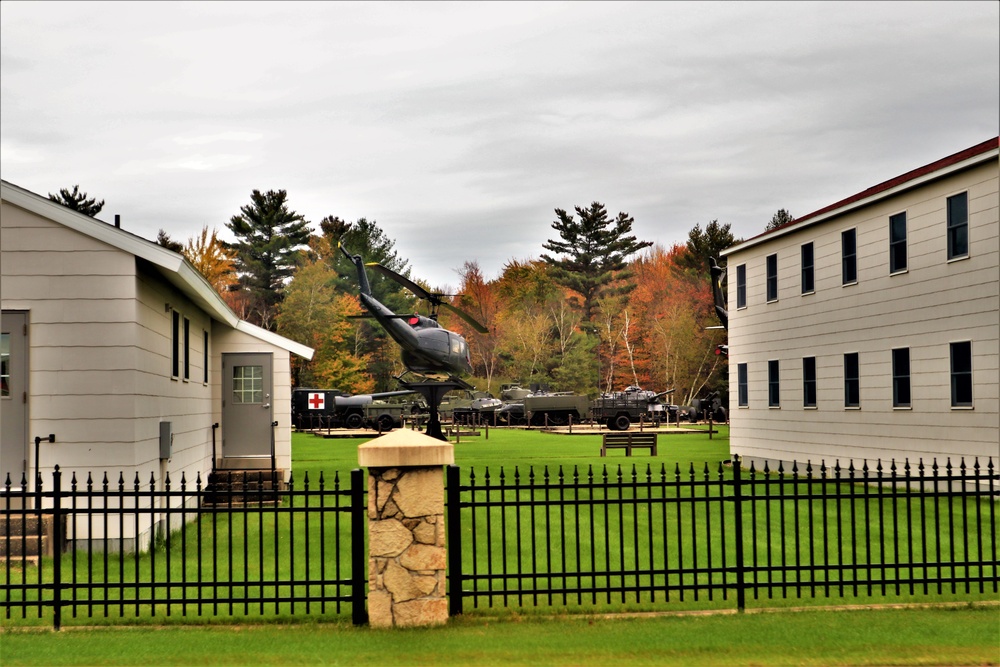 Fall 2021 scenes at Fort McCoy's Equipment Park