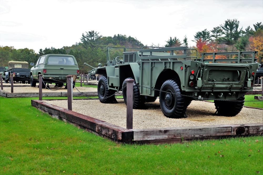 Fall 2021 scenes at Fort McCoy's Equipment Park