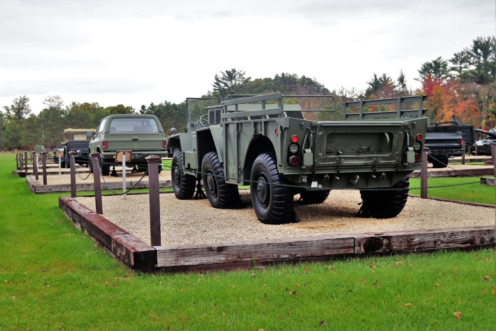 Fall 2021 scenes at Fort McCoy's Equipment Park