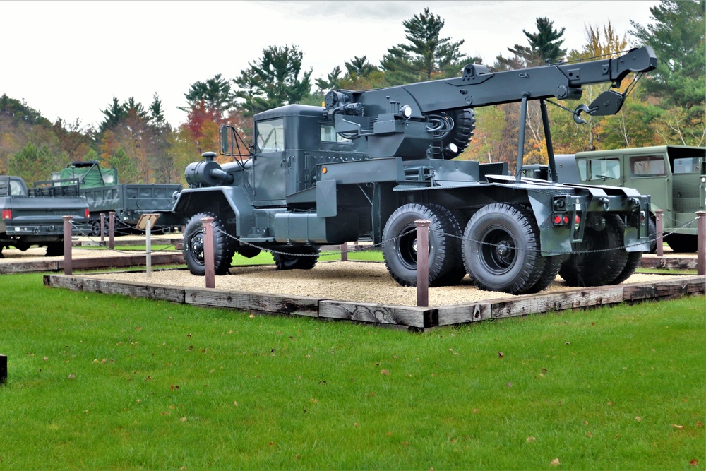 Fall 2021 scenes at Fort McCoy's Equipment Park