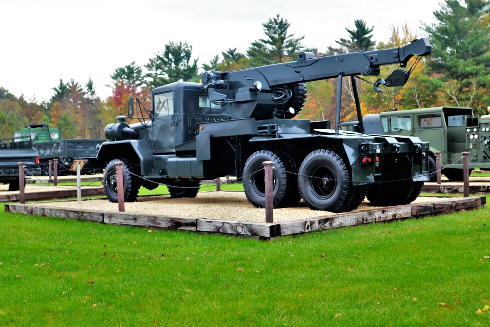 Fall 2021 scenes at Fort McCoy's Equipment Park