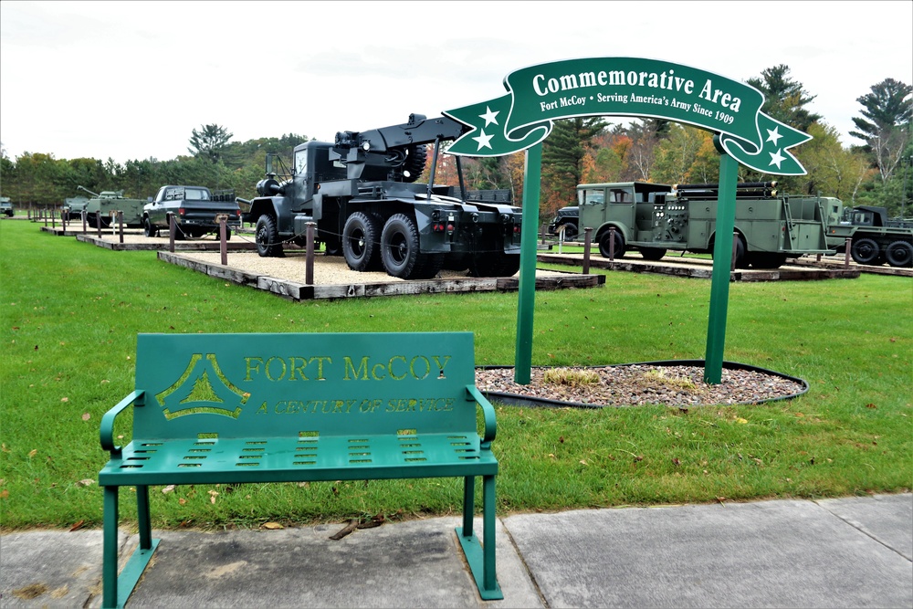 Fall 2021 scenes at Fort McCoy's Equipment Park