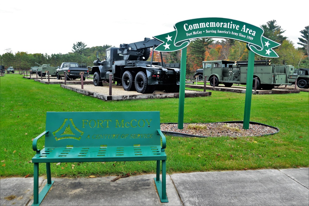 Fall 2021 scenes at Fort McCoy's Equipment Park