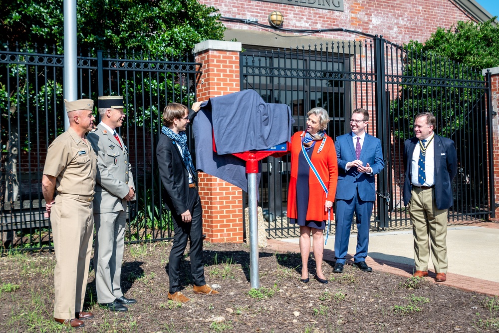 Lafayette Trail Marker Dedication Ceremony