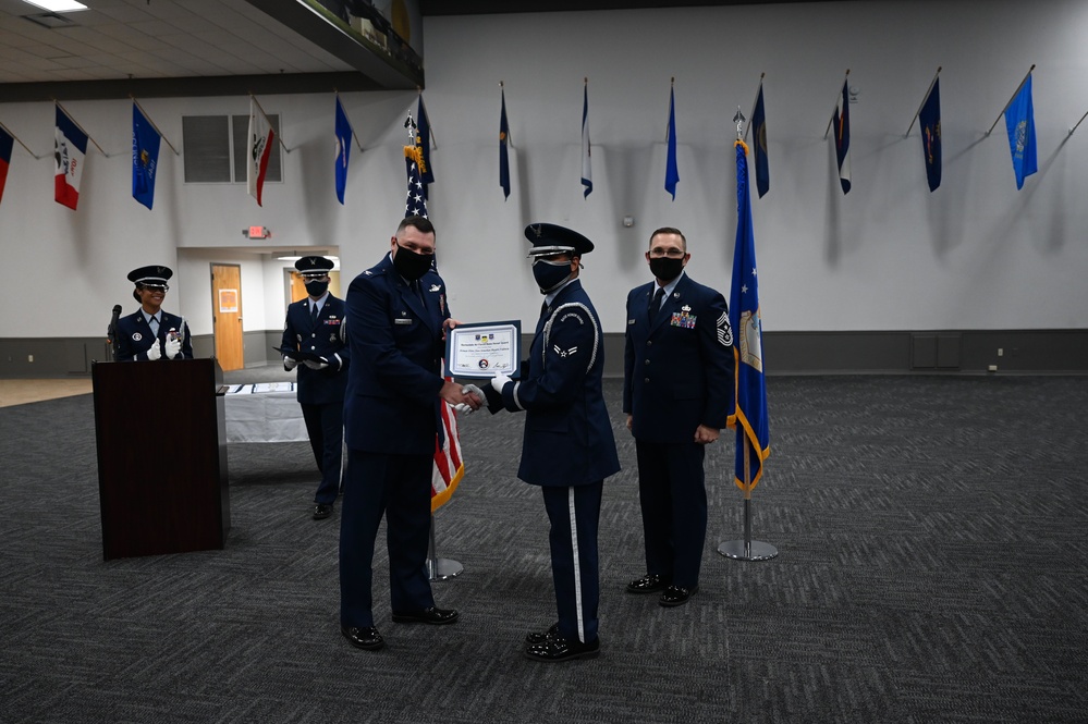 Striker Nation celebrates honor guard graduates