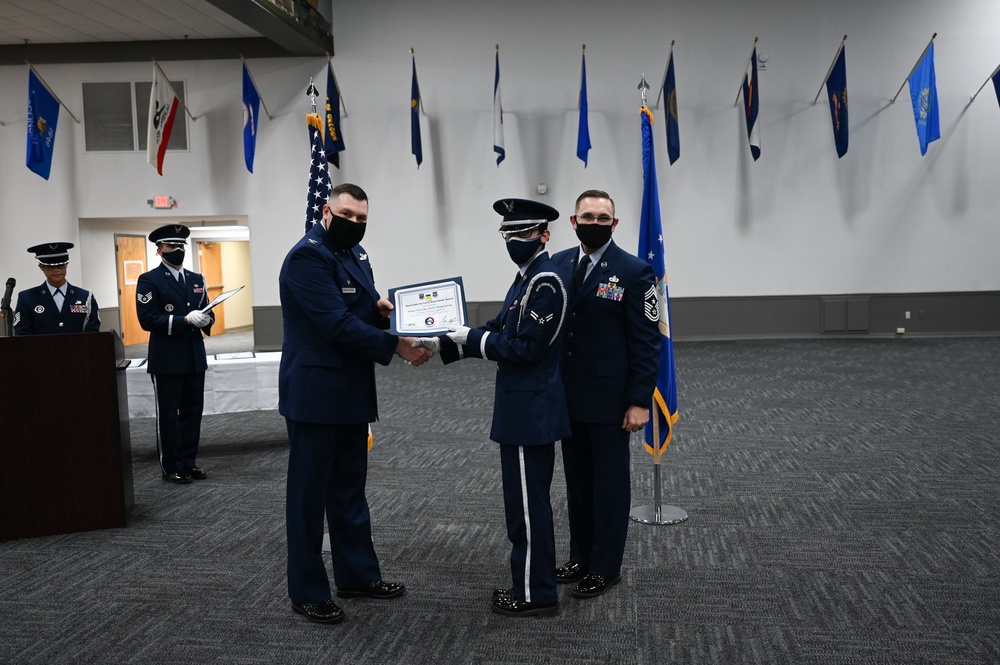 Striker Nation celebrates honor guard graduates