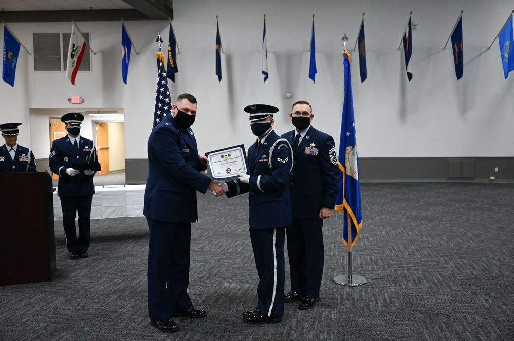 Striker Nation celebrates honor guard graduates