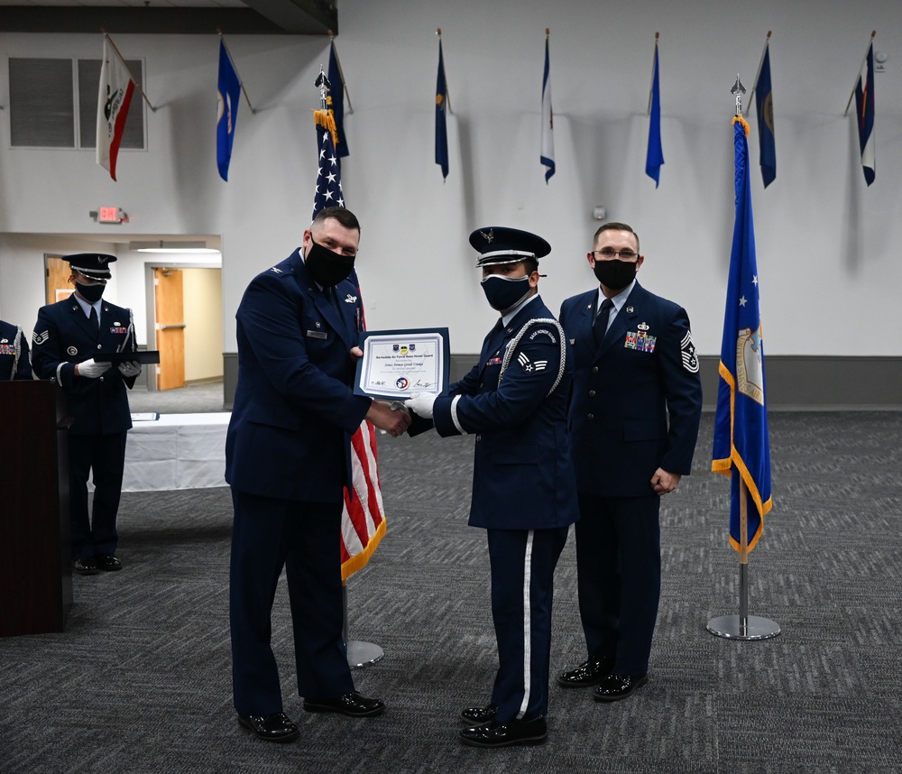 Striker Nation celebrates honor guard graduates