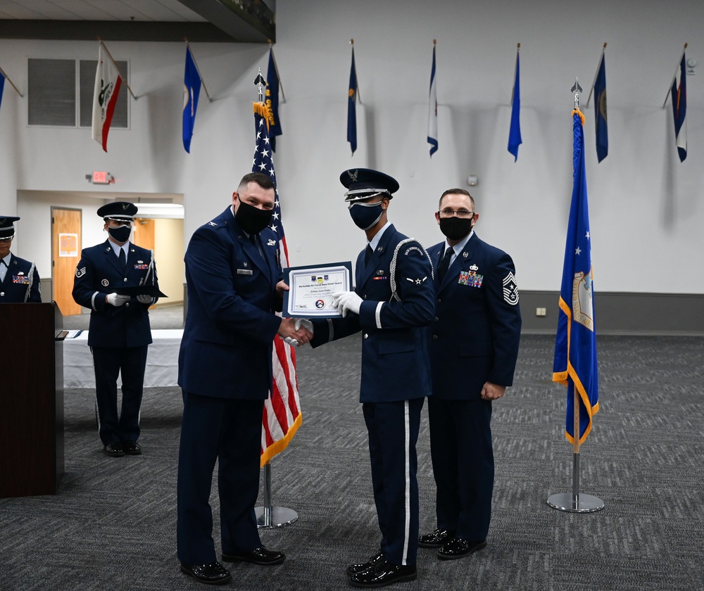 Striker Nation celebrates honor guard graduates