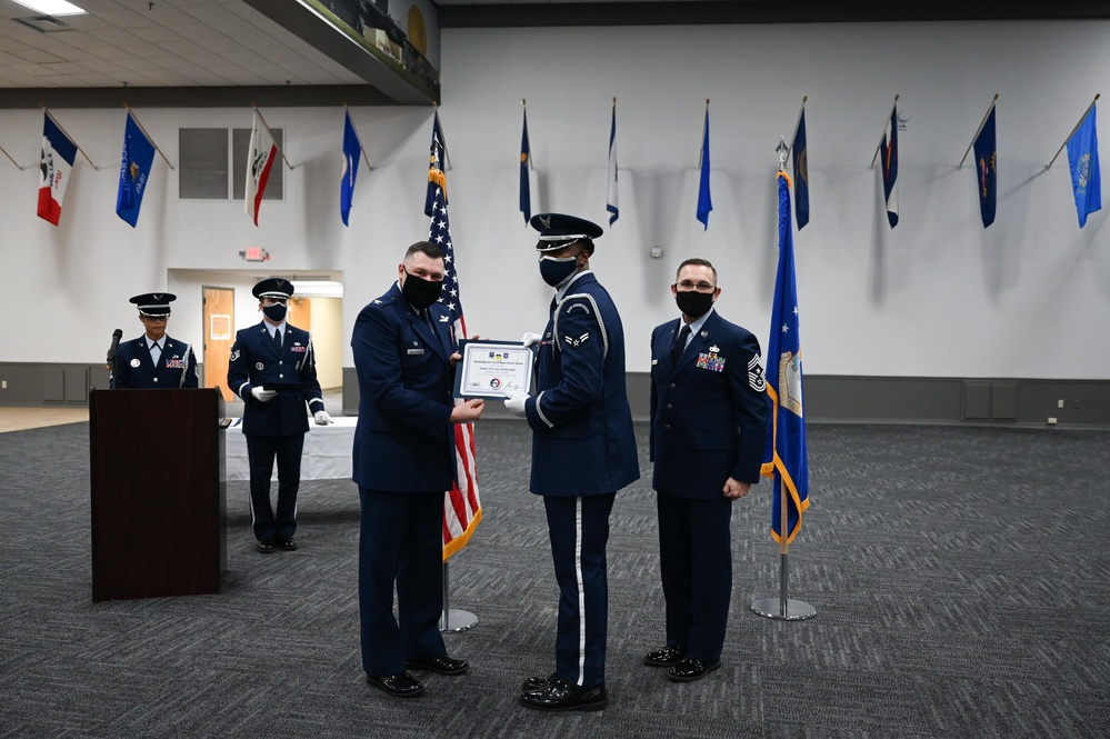 Striker Nation celebrates honor guard graduates