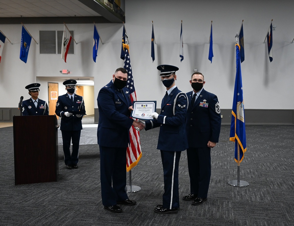 Striker Nation celebrates honor guard graduates