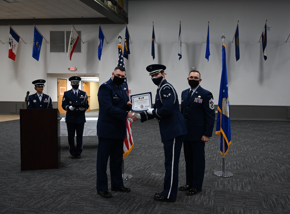 Striker Nation celebrates honor guard graduates