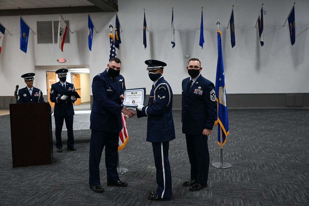 Striker Nation celebrates honor guard graduates