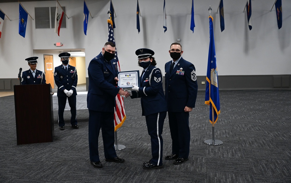 Striker Nation celebrates honor guard graduates