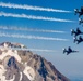 Thunderbirds fly over Mt. Hood