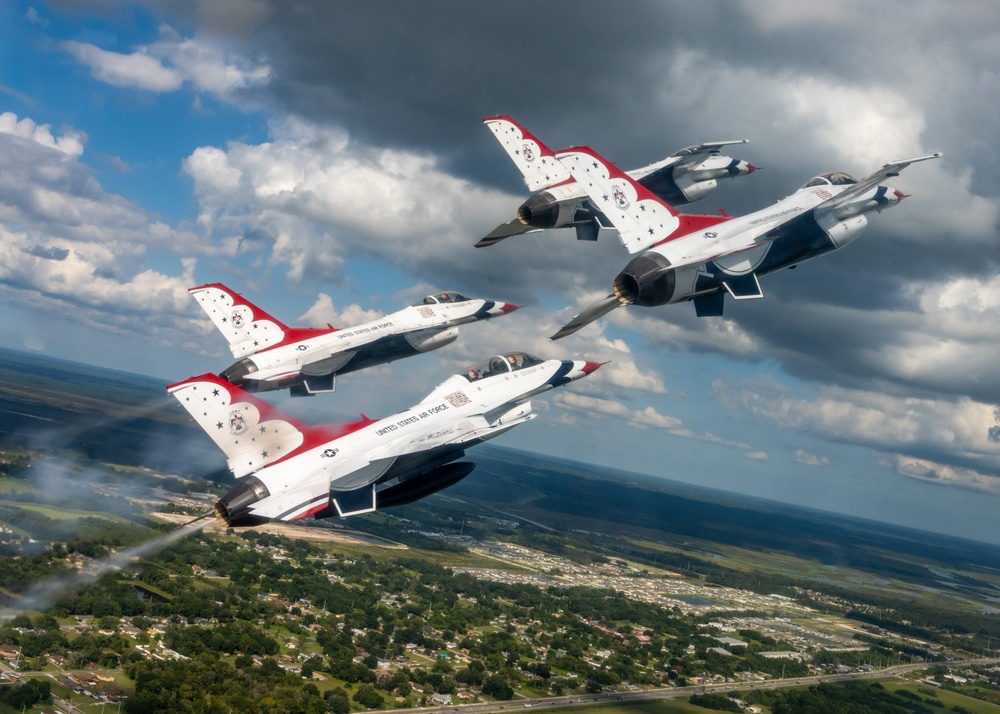 DVIDS Images Thunderbirds practice for Orlando Air & Space Show